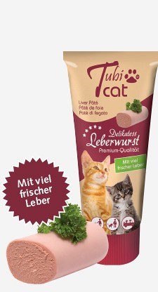 Tubicat Leberwurst 75gr